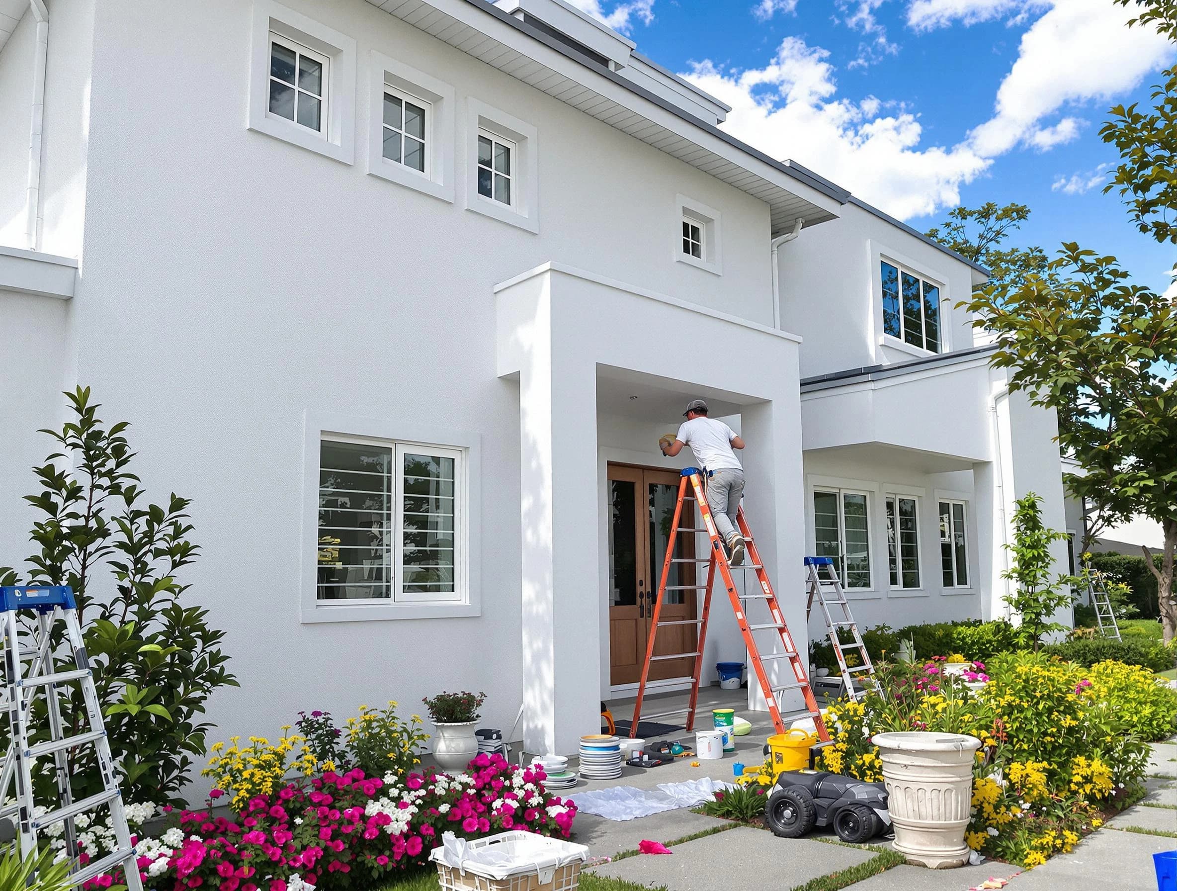 El Mirage House Painters team delivering a fresh exterior coat in El Mirage, AZ